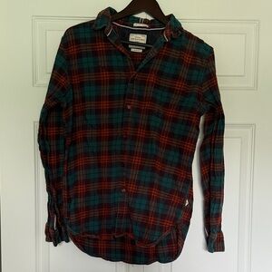 Denim & Flower Men's Flannel Shirt